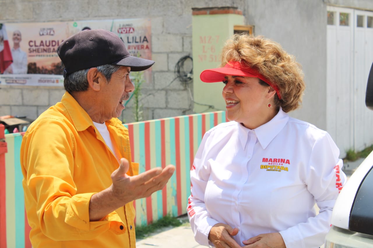 Con campaña diferente en el distrito 4, Marina Aguilar consolida su camino al Congreso local